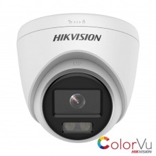 Hikvision DS-2CD1347G0-LUF Colorvu Renkli Sesli 4MP 2.8 mm Sabit Lensli Dome IP Kamera
