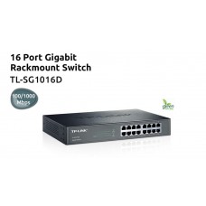 TP-LINK TL-SG1016D 16 PORT 10/100/1000 Gigabit Switch